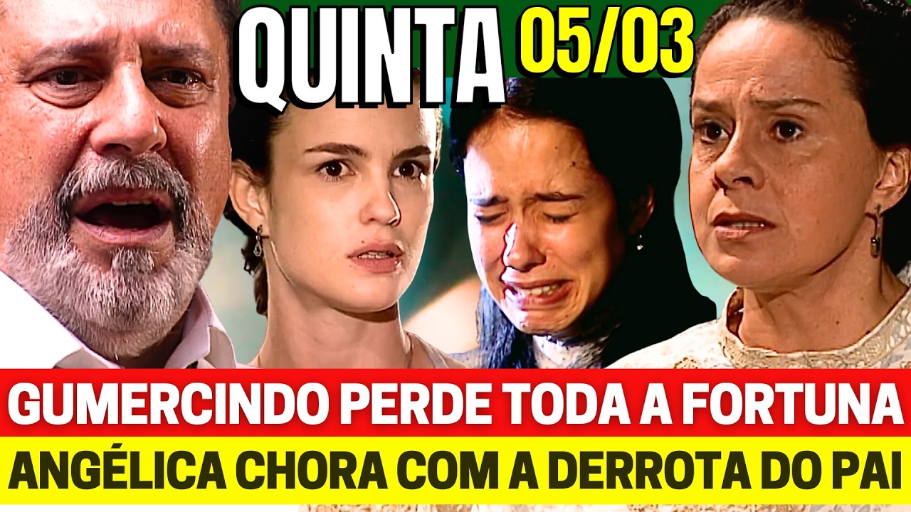 TERRA NOSTRA Capítulo de Hoje QUINTA 05/03 - Resumo Completo Novela Vale a Pena Ver de Novo Globo