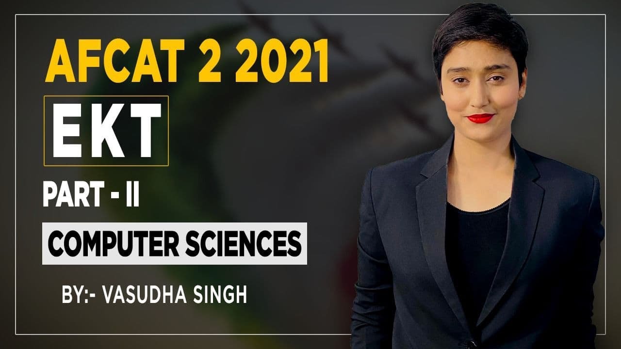 AFCAT 2 2021 EKT Computer Sciences | EKT preparation |