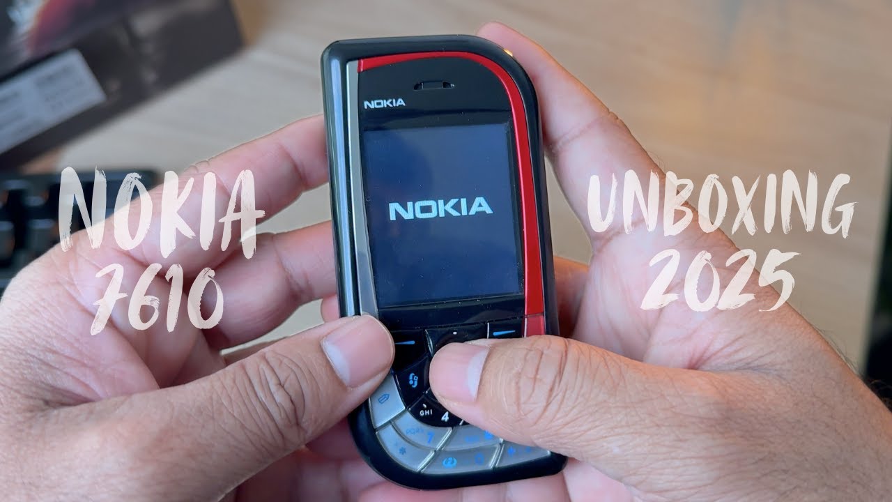Unboxing a Classic Nokia 7610 After 20 Years!