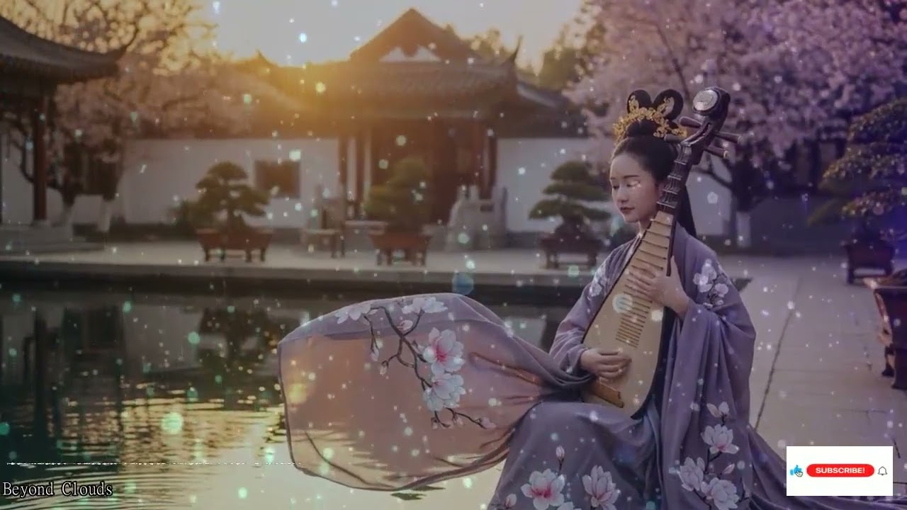 Noche Serena Entre Sombras De Bambú Para Sanar El Alma Y Descanso Profundo