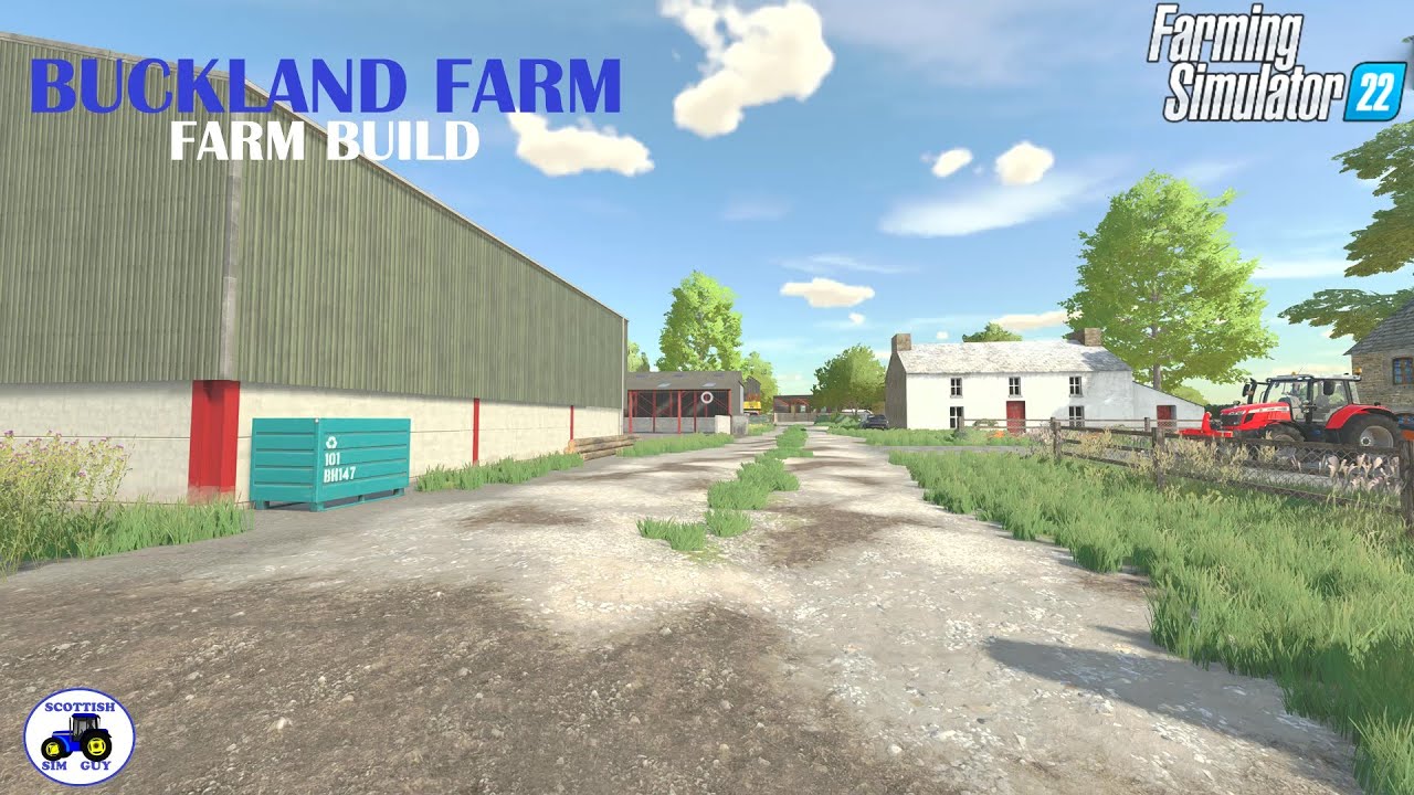 Buckland Farm / Farm build / Farming Simulator 22 / FS22 / Farming Simulator / Timelapse / Farm Sim