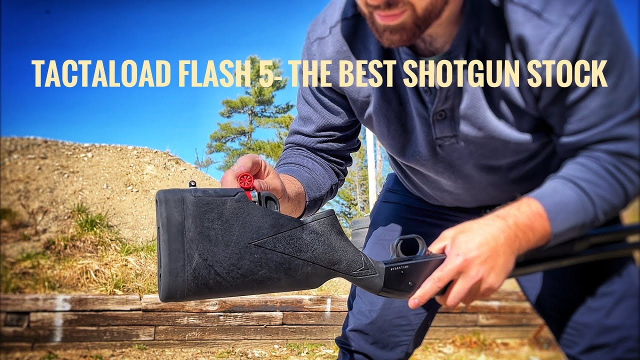 Tactaload Flash 5 - Anwesome and Ingenious Shotgun Stock!