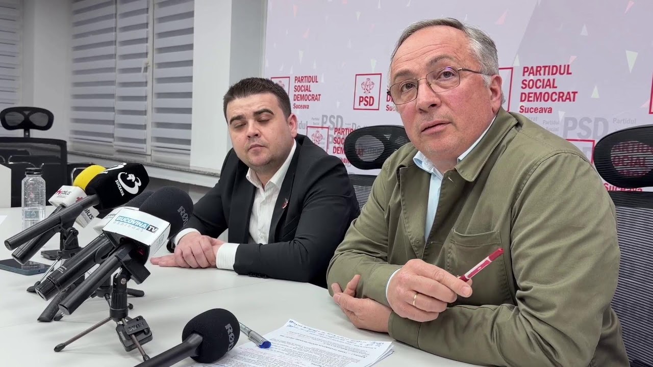 .. e iureș la PSD Suceava: G. Șoldan susține o conferință de presă!!