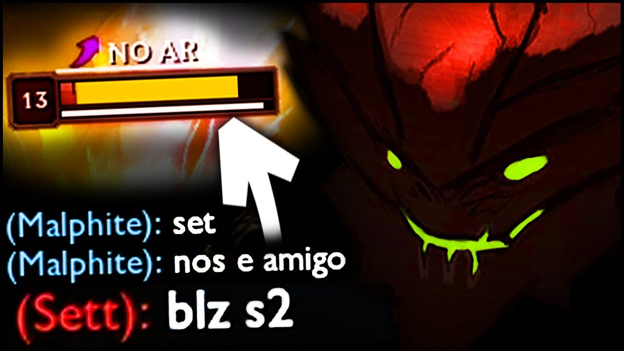 FINGI SER AMIGO E DEPOIS ULTAVA ELES DE MALPHITE 1 HIT KKKKK