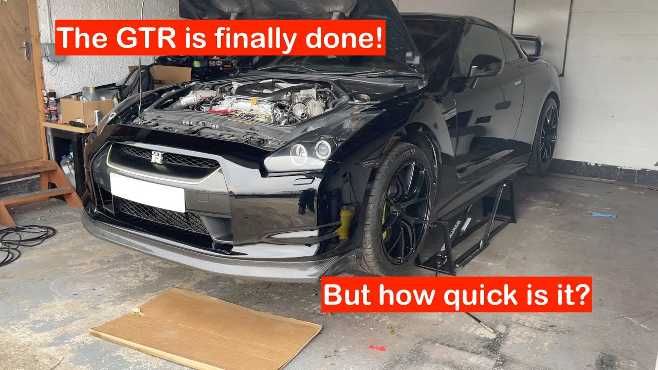 My 750BHP GTR is ready!! Test drive time!!