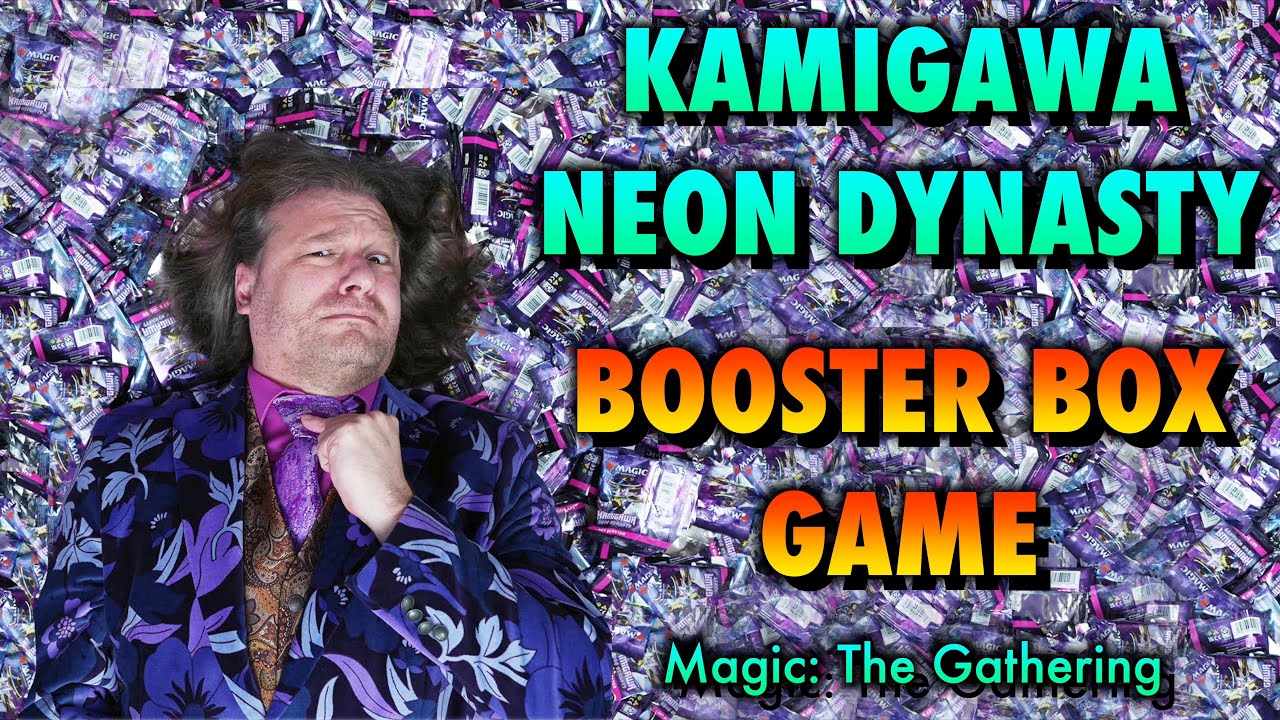 Давайте сыграем в игру Kamigawa Neon Dynasty Booster Box! | Magic: The Gathering