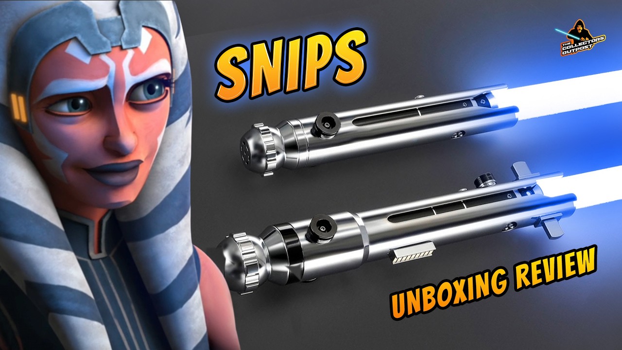 Ahsoka Tano Clone Wars Lightsabers Full Unboxing & Review (Vader's Sabers)