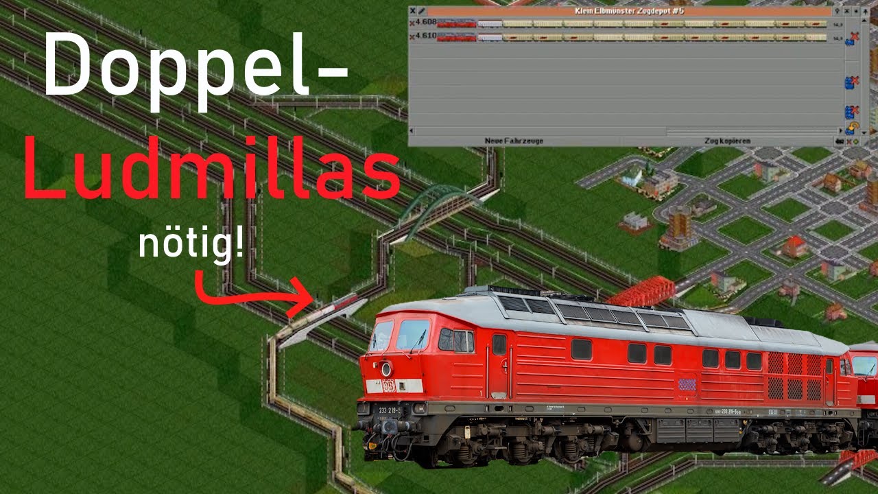 Ludmillas in DOPPELTRAKTION nötig vor langem Güterzug! [#311]