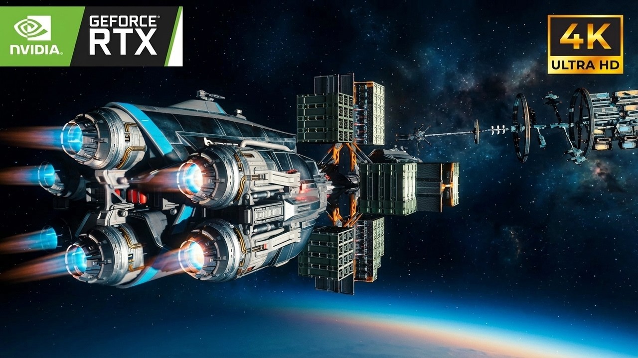 HULL C Gameplay in the Latest Update | Star Citizen 4K