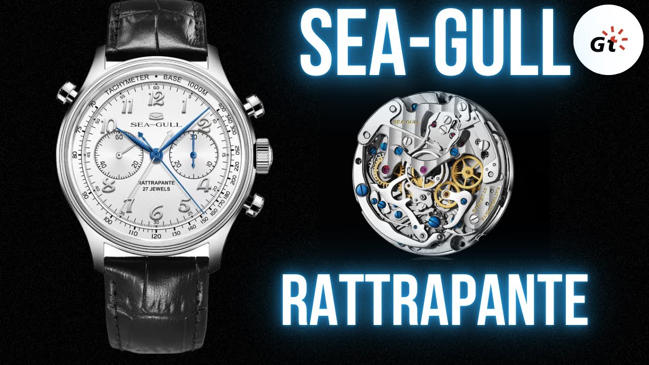 САМЫЙ ДОСТУПНЫЙ ХРОНОГРАФ RATTRAPANTE В МИРЕ! Топовая Механика от SEA-GULL