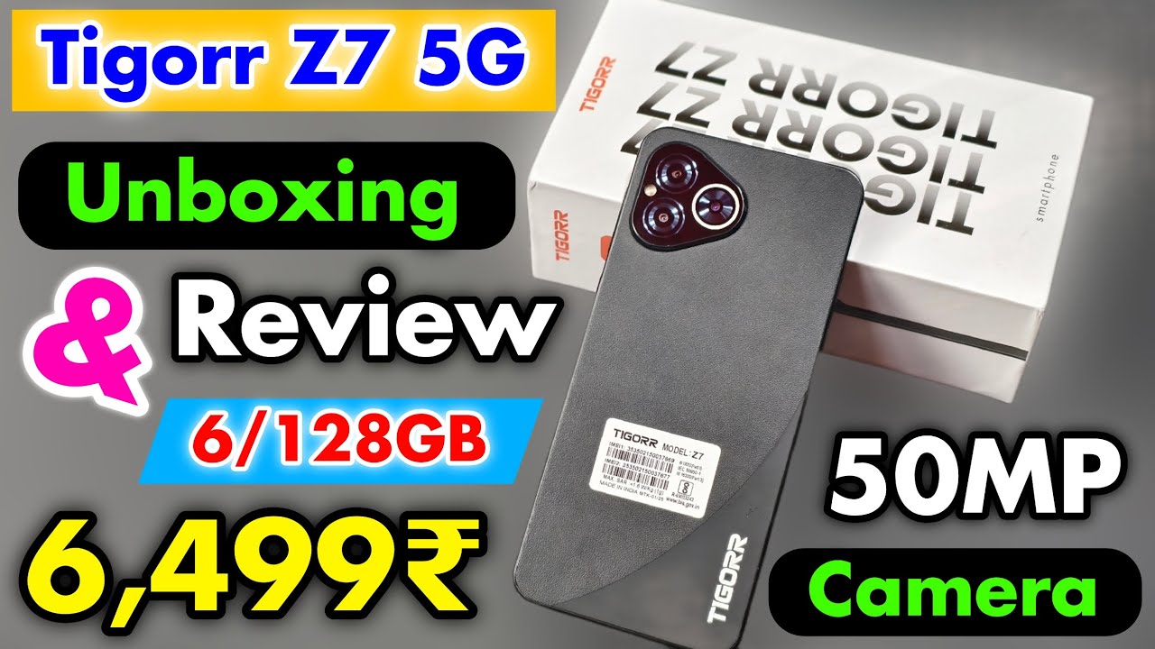 Tigorr Z7 5G Unboxing & First Look: Top 5 Features That Impress ⚡