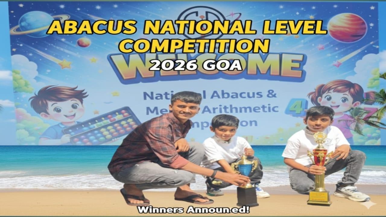 National level abacus compitation 2026 in Goa | sharatchavanvlogs | satvikchavanvlogs