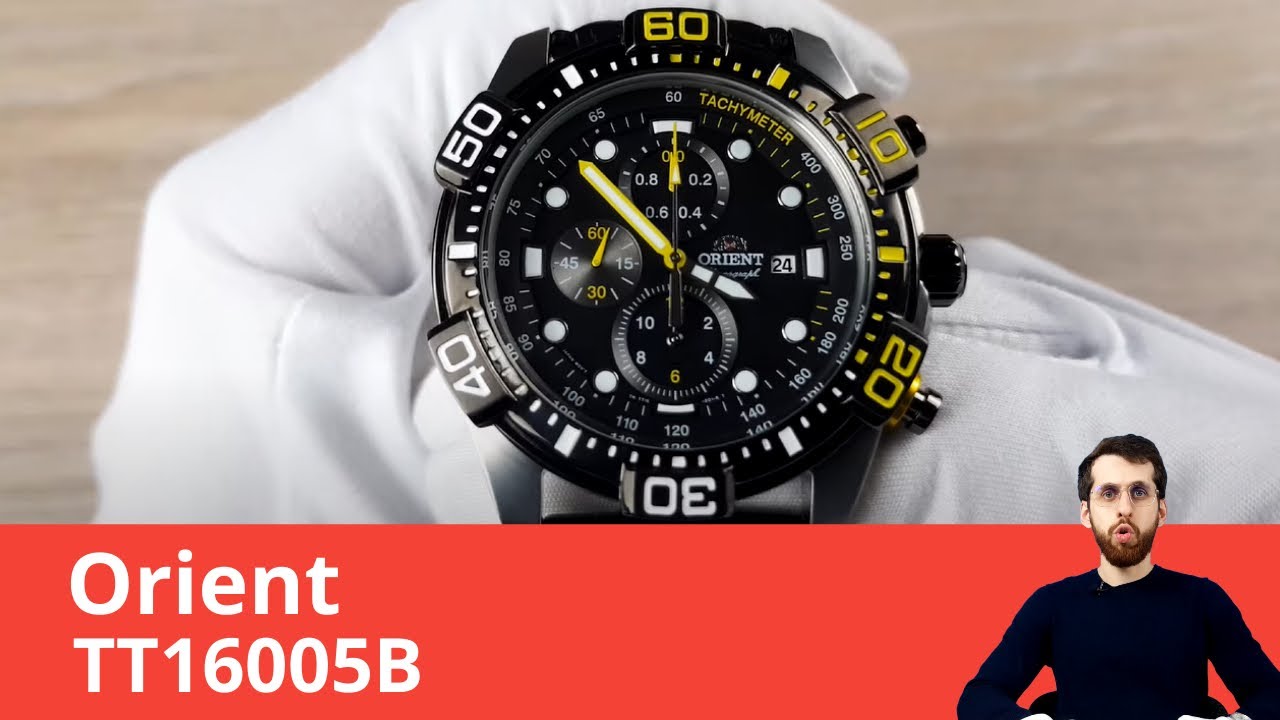 Странный безель и точный хронограф / Orient TT16005B