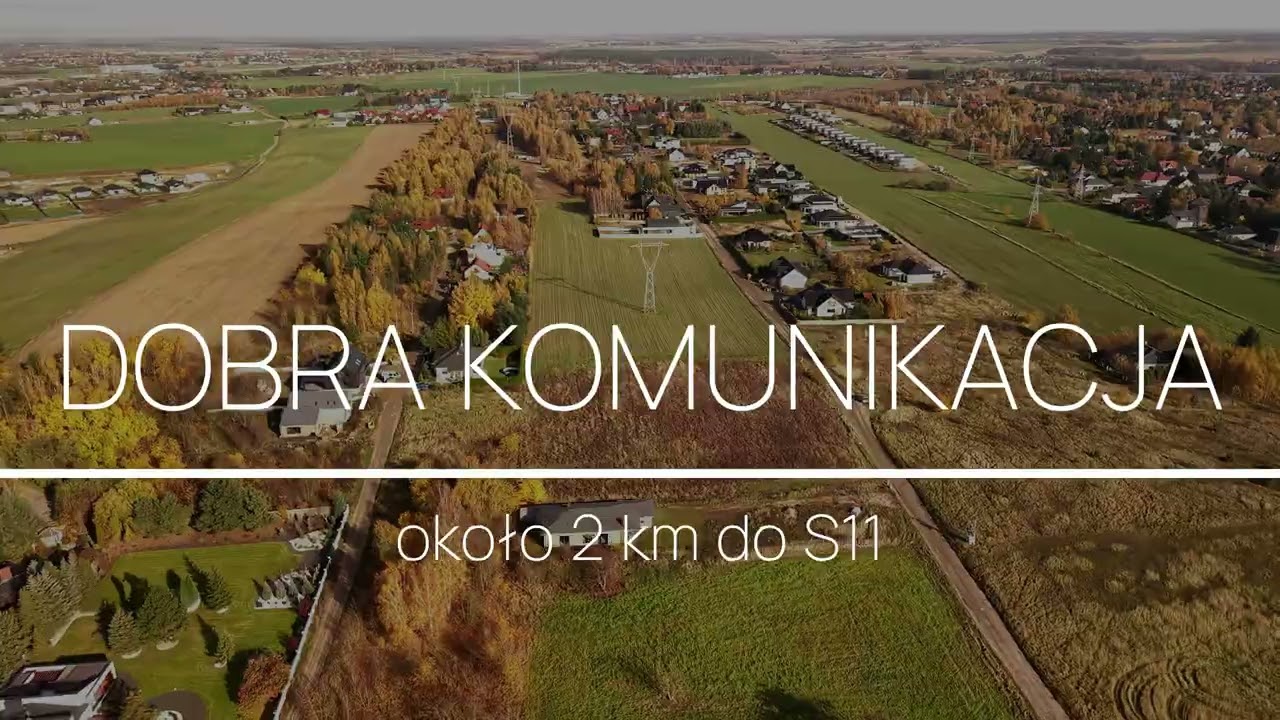 Działka Kiekrz ul  Ptasia/1618 m2/cena 485 000 zł.