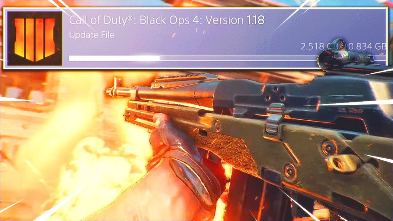 the NEW DLC WEAPONS 1.18 Update.. 😱