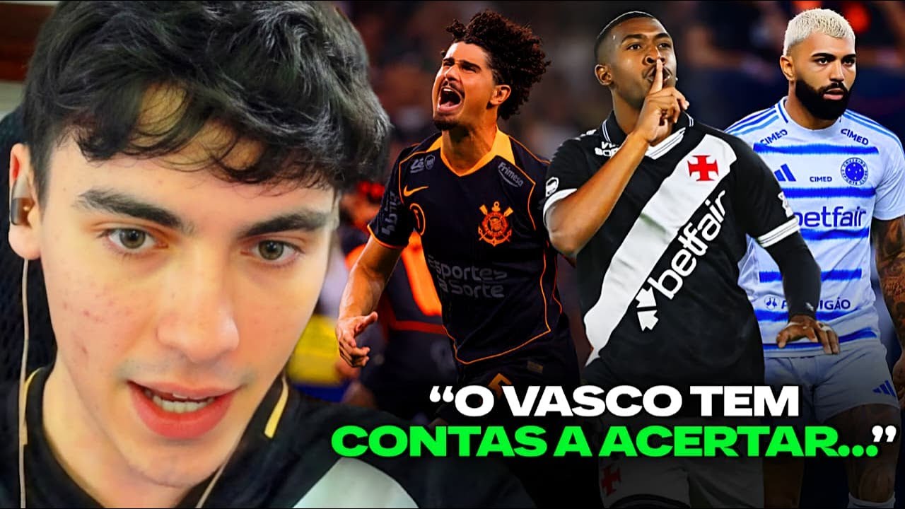 UMA GRANDE FINAL!!! CHORUME REAGE &Agrave;S CLASSIFICA&Ccedil;&Otilde;ES DE CORINTHIANS E VASCO NA COPA DO BRASIL
