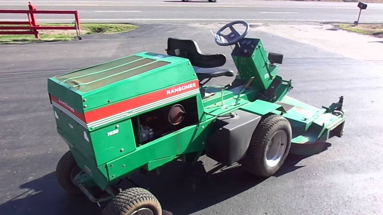Frontline Ransome 723D Lawn Mower with Kubota Diesel Engine