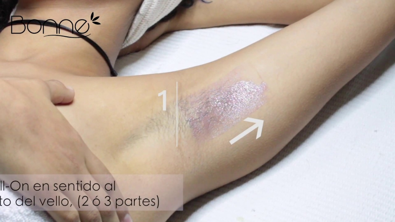 Epilación corporal con sistema de cera tibia en Roll On