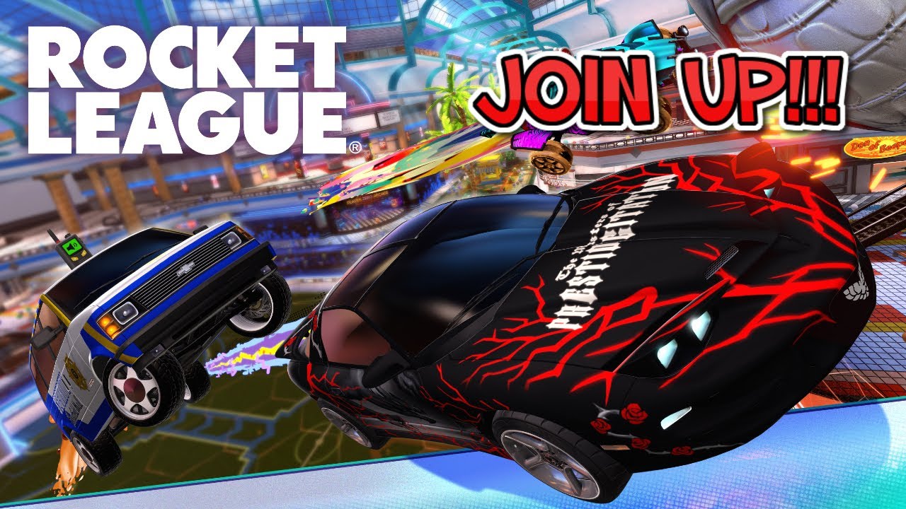 JOIN UP!!! Rocket League Live (Username: Jevanzz)