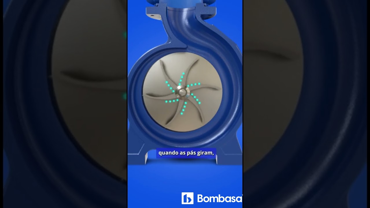 Como funciona uma bomba centr&iacute;fuga?