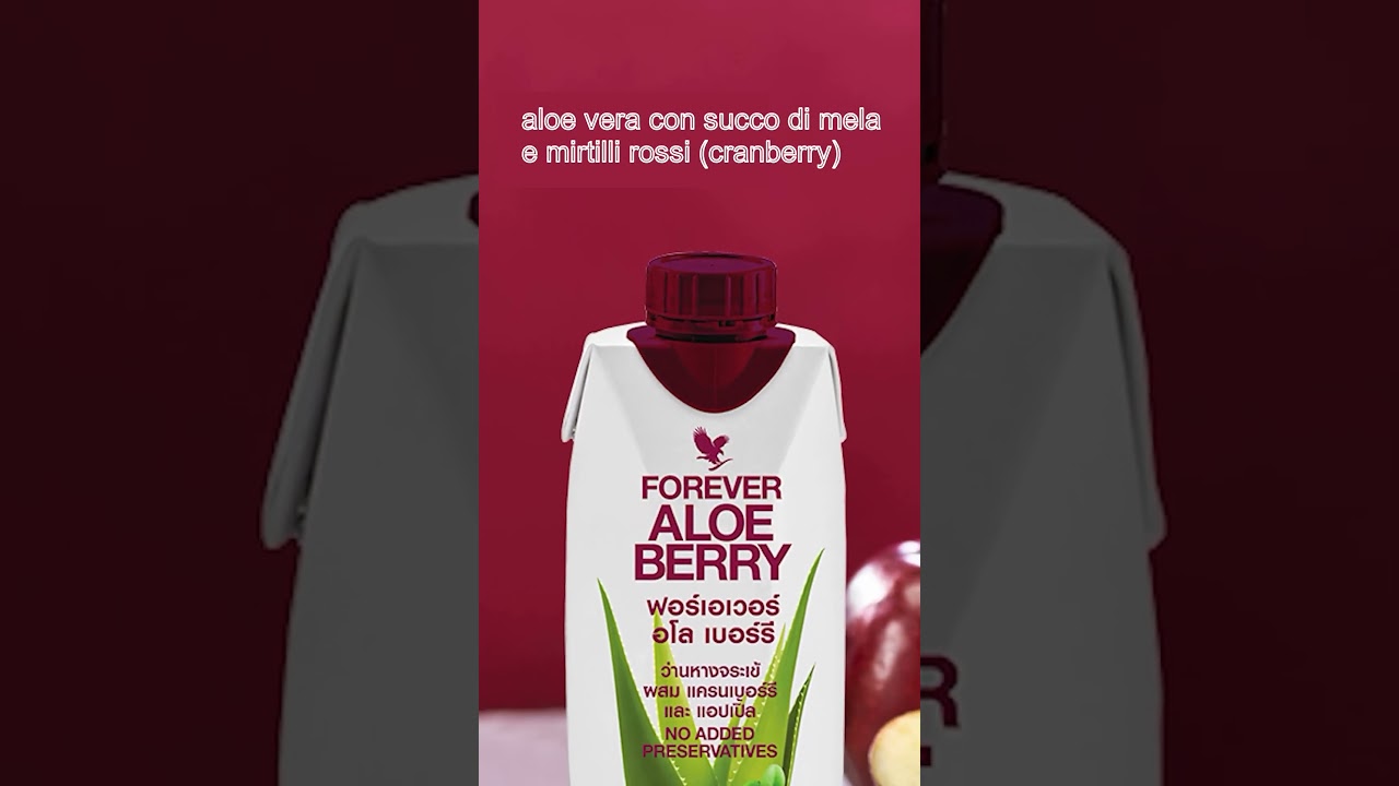 Aloe da bere con Cranberry per le vie urinarie, drenare e depurare il tuo organismo