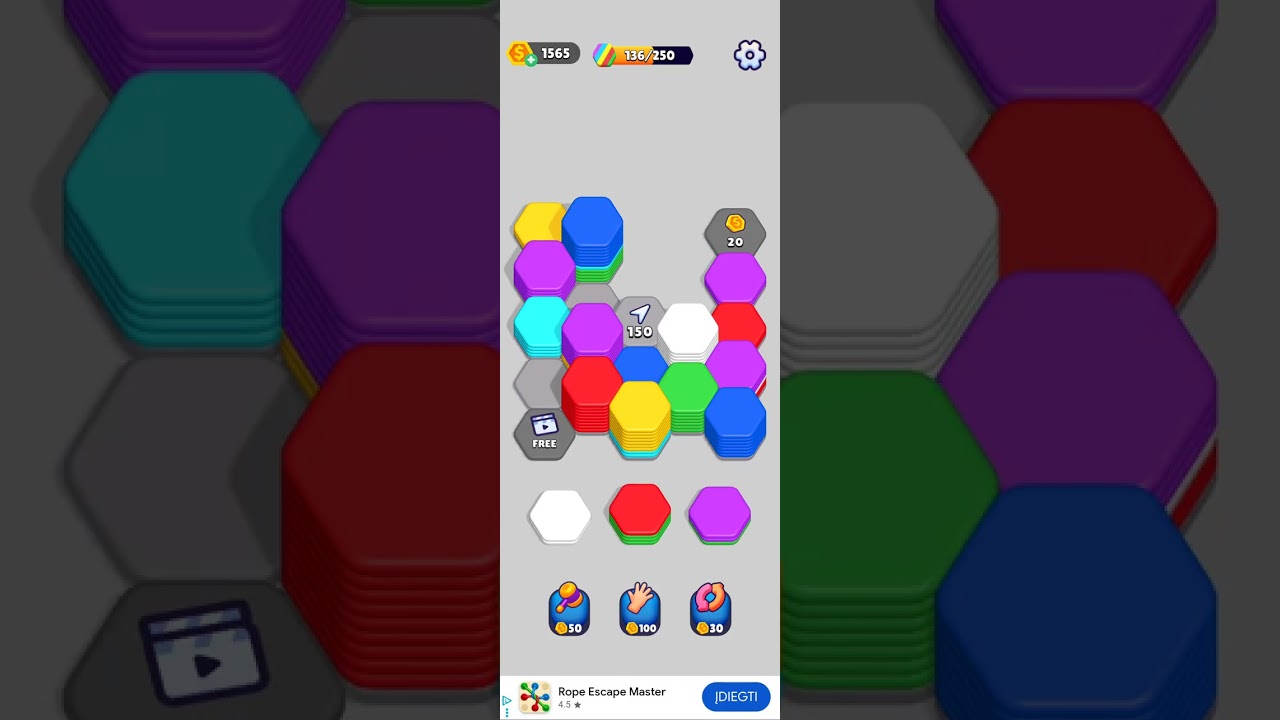 Hexa Sort level1129