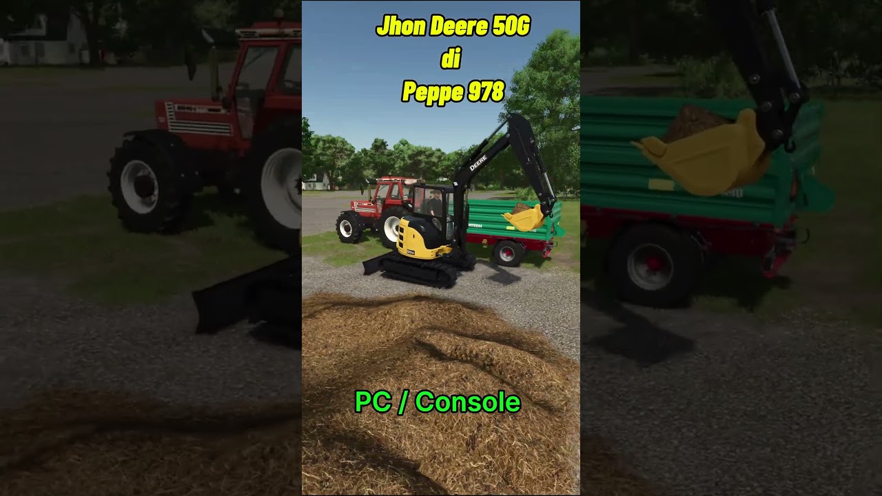 ⭐Jhon Deere 50G by @peppe978  ⭐Short Test Mod⭐FS25⭐