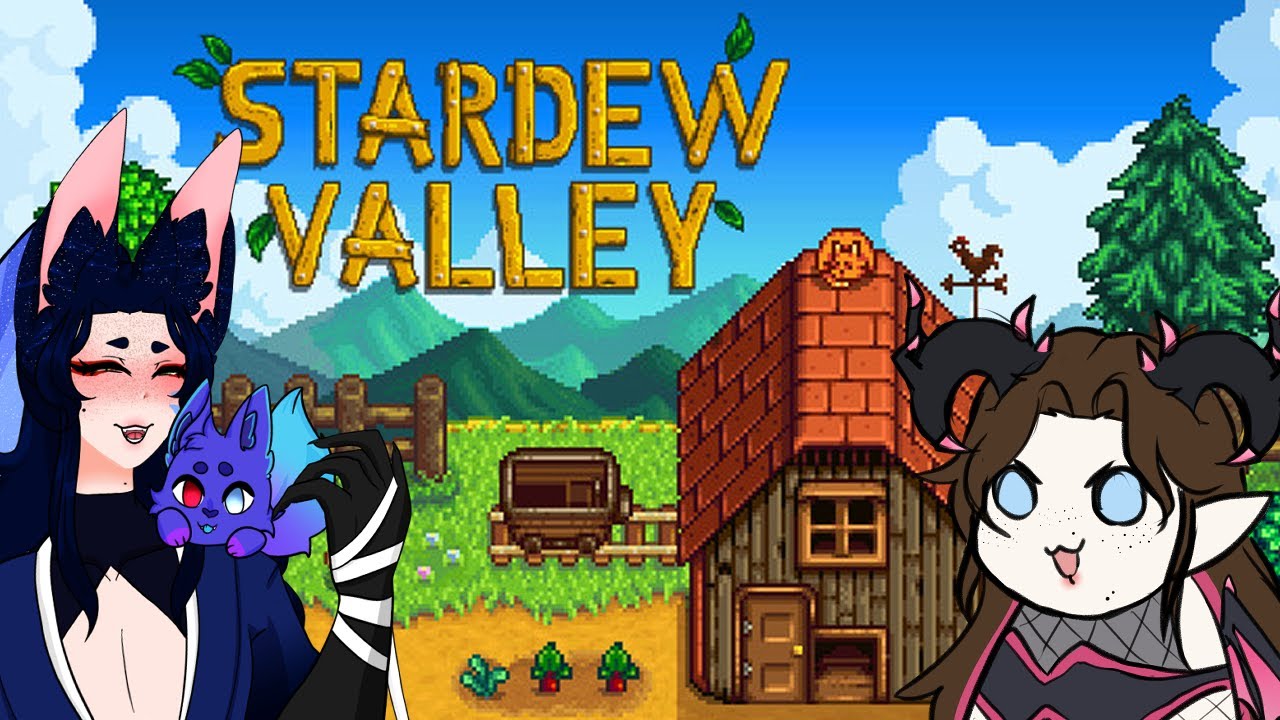 [STARDEW VALLEY] Raven teaches me how to farm | EN VTUBER