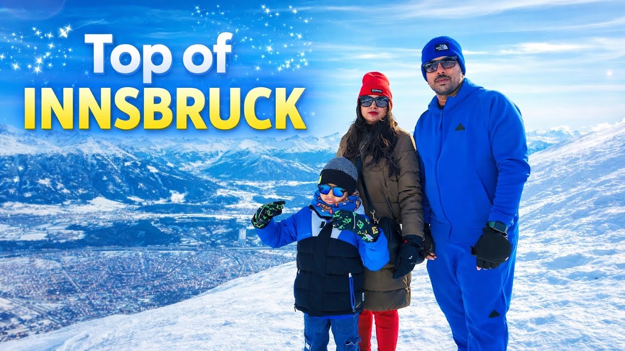Top of Innsbruck 🇦🇹 | Breathtaking Views from Nordkette Cable Car 🚠🏔️
