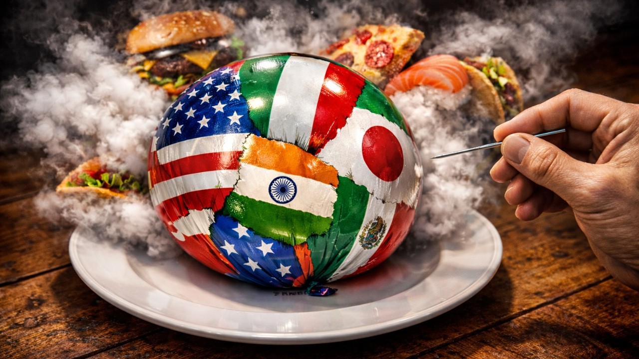 Which Country’s Food Balloon Would You Pop? 🎈🍽️ ASMR