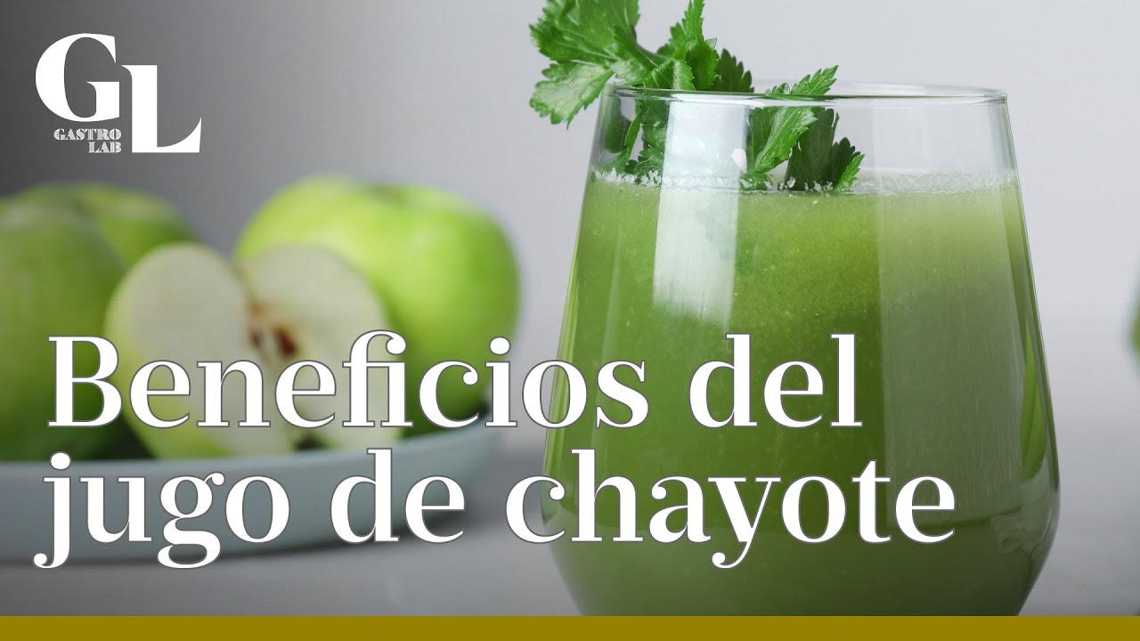 &iexcl;Digestivo y diur&eacute;tico! Descubre los beneficios del jugo de chayote con manzana verde