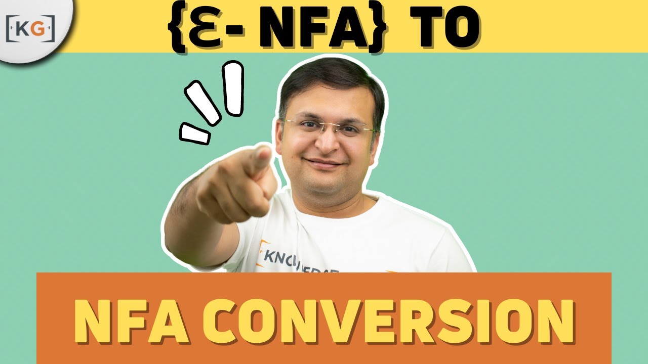 3.15 Practice question on Epsilon NFA to NFA conversion | Convert Epsilon NFA to NFA | Automata  TOC