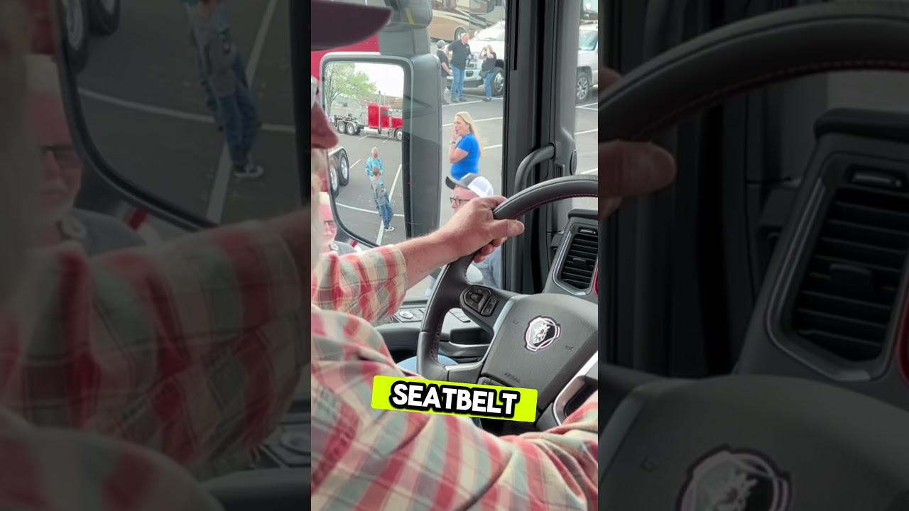 Die hard Peterbilt driver takes the wheel of our Scania!