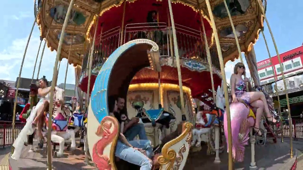 The non POV on the pier 39 carousel on my Go Pro part 2