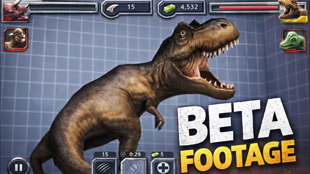 Beta Footage from Jurassic Park Builder