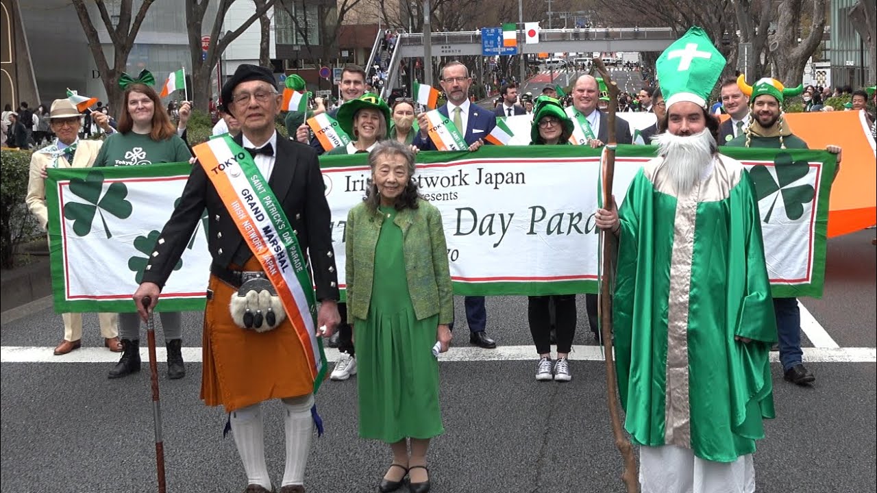 【INJ official】2023 St. Patrick's Day Parade Omotesando, Tokyo