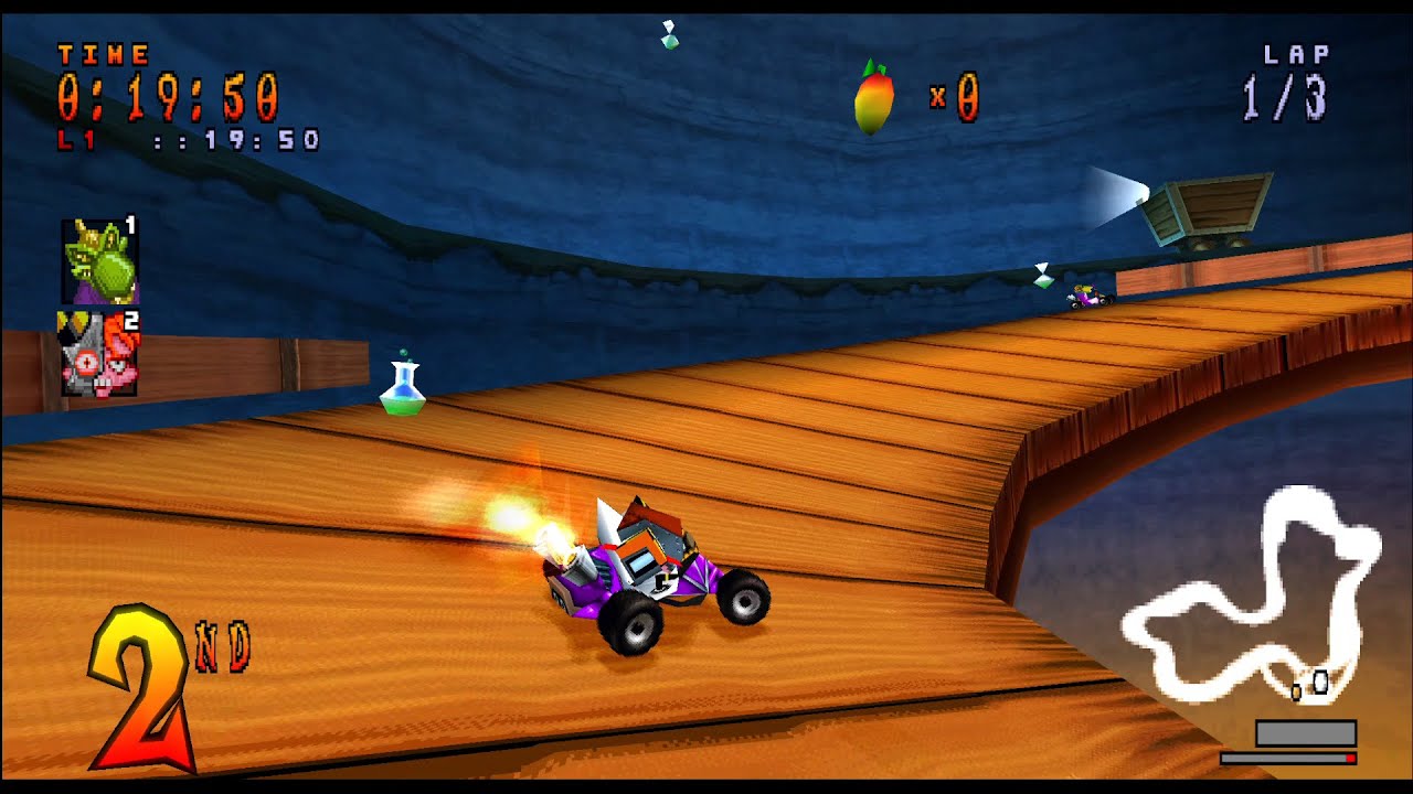 Crash Team Racing - Modified Boss Weapons.
