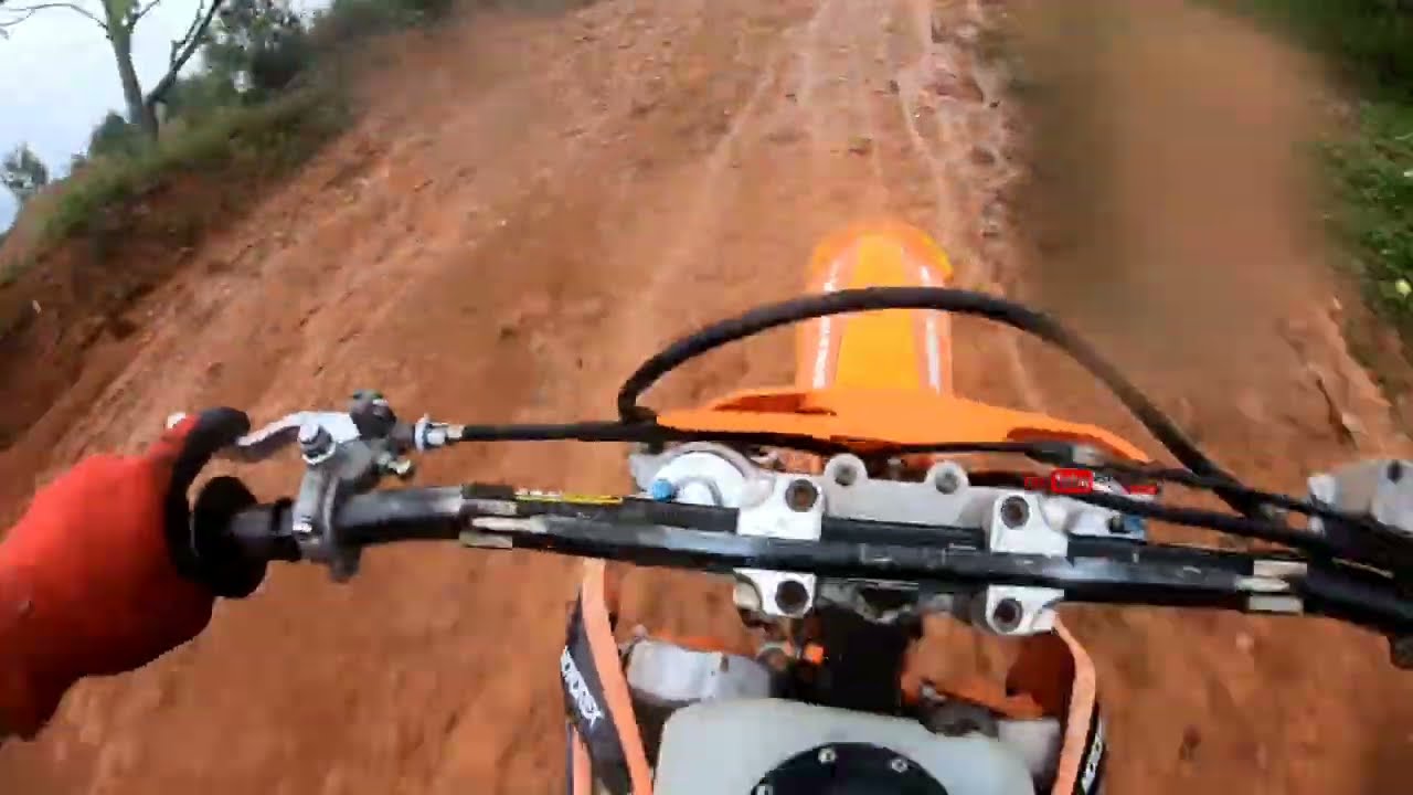 Aksi kejar kjaran klx vs KTM
