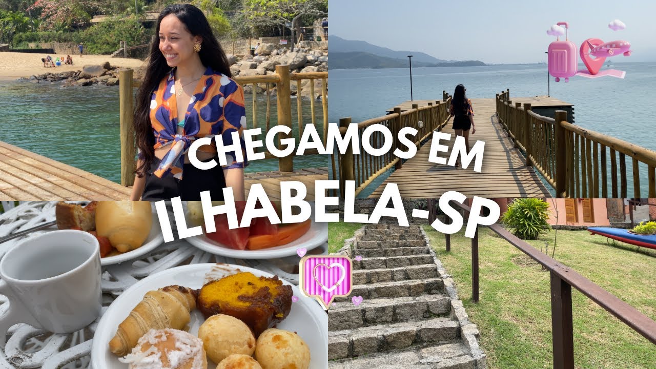 VLOG:ONDE SE HOSPEDAR EM ILHABELA,PRAIAS,AEROPORTO 💗✈️🏝️