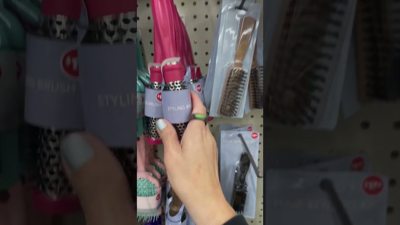 New hair tools at dollar tree 