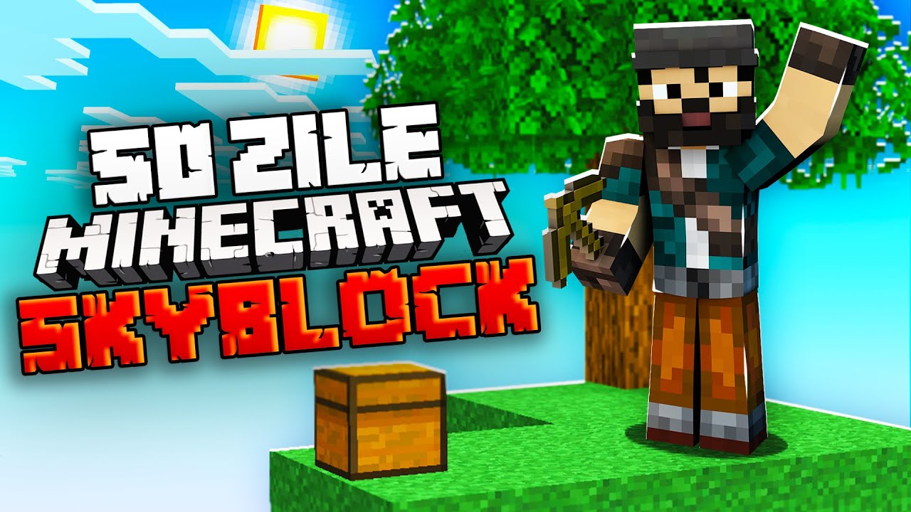 50 Zile pe Minecraft SkyBlock!