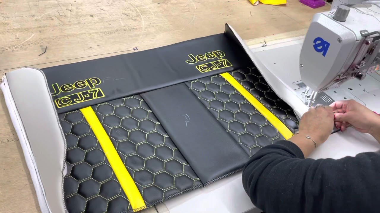 Car seat upholstery