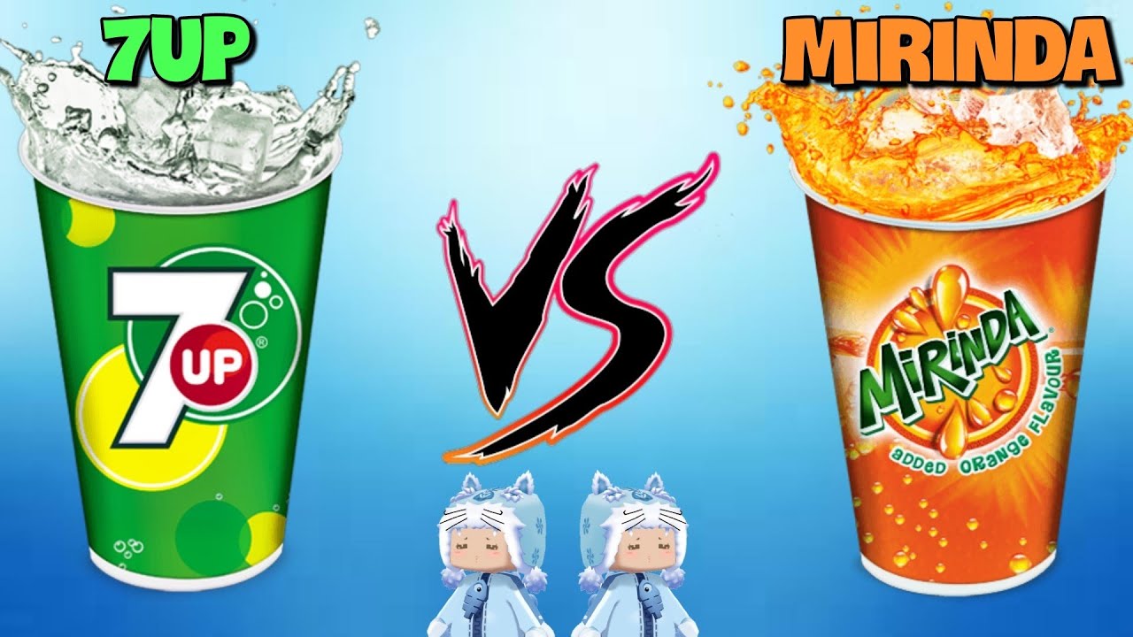 7up đại chiến Mirinda trong Mini World | Mini Game | Meowpeo