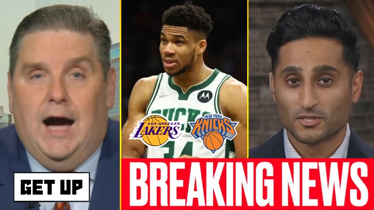 GET UP | Brian Windhorst reveals more about the Giannis deal: Lakers or Knicks are the best fit!
