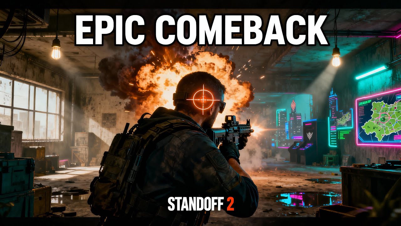 Rakip Dondu Kaldı! Kusursuz Headshot 🔥 / INSANE Comeback! Last Round Headshot 😱 | Standoff 2