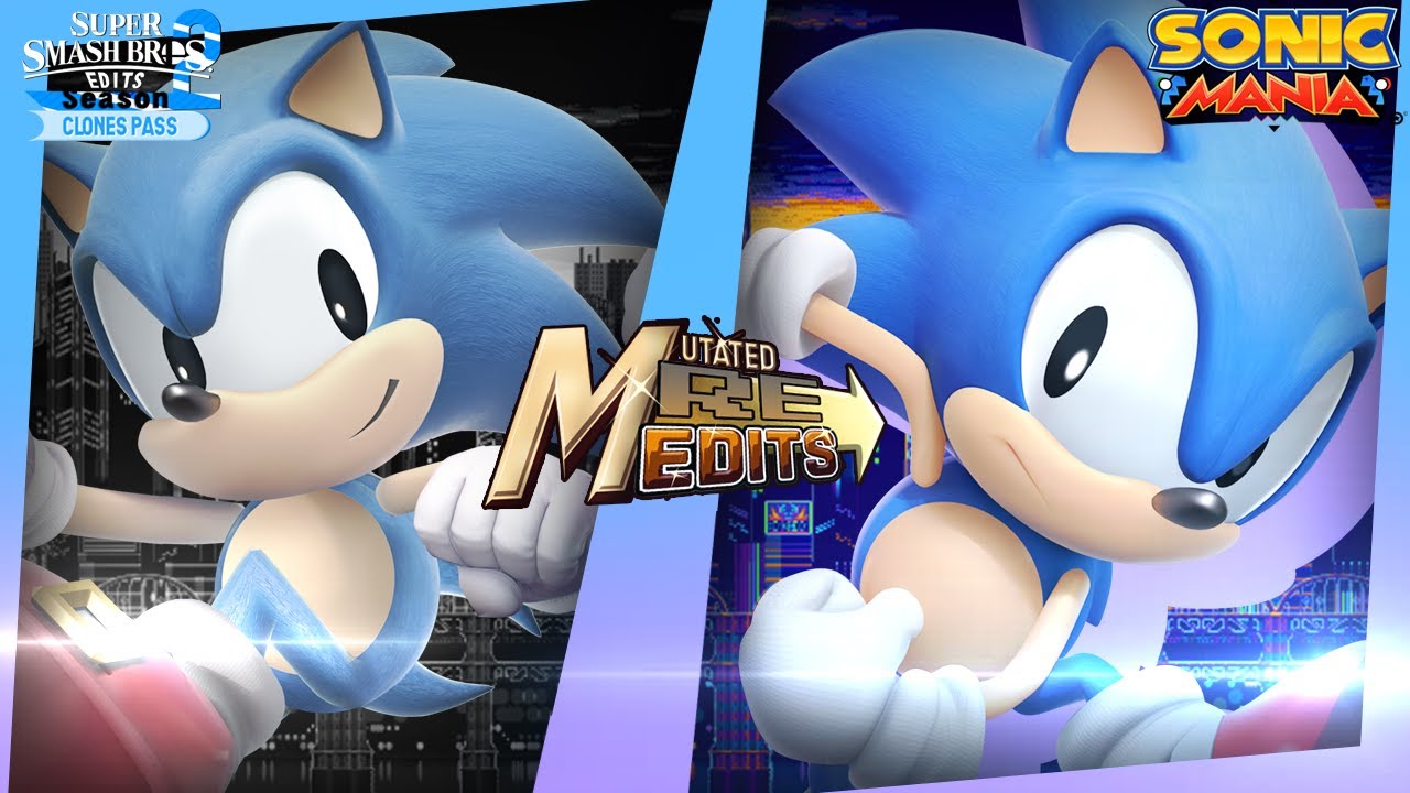 Super Smash Bros Ultimate | Mutated Re-edits | Classic Sonic