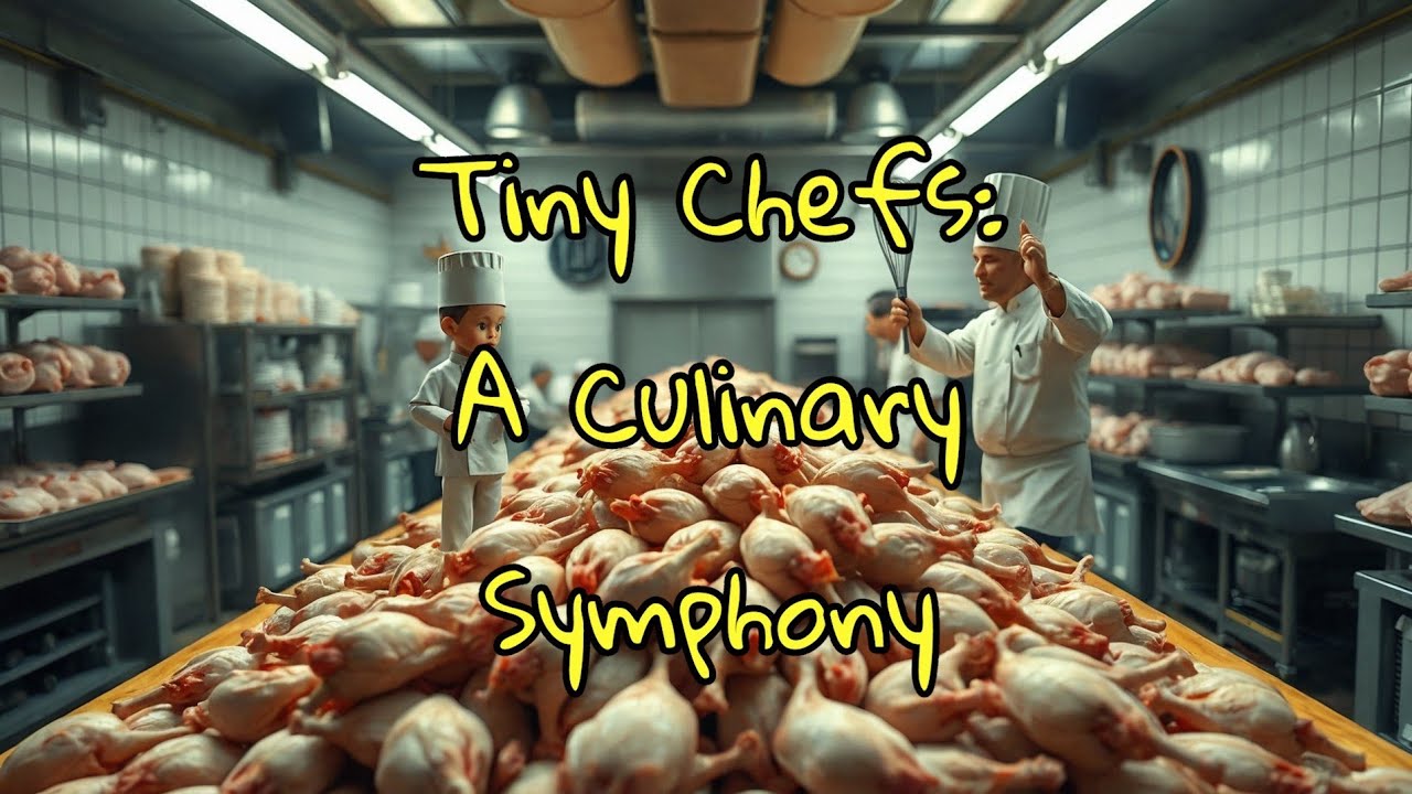 Tiny Chefs: A Culinary Symphony#tinychefs #culinaryart#kitchenmagic#foodimagination#whimsicalcooking