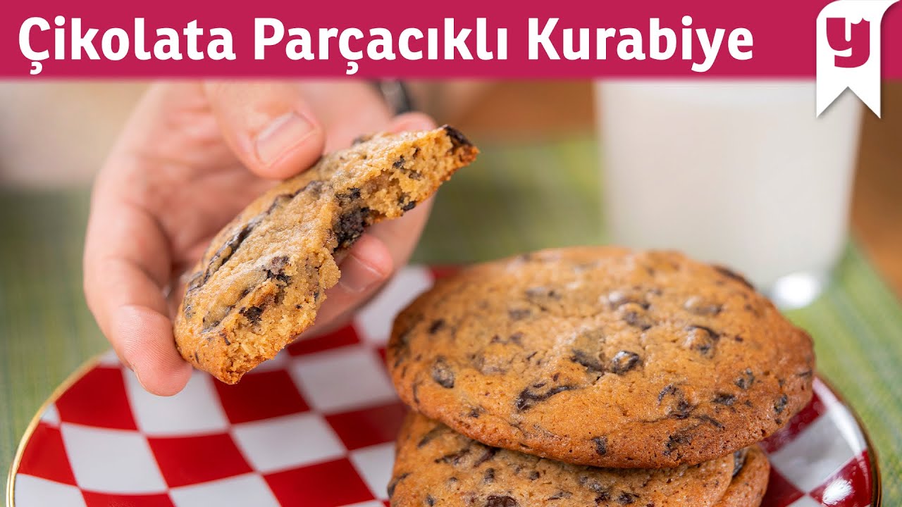 🍪😍 Dünyanın En Sevilen Kurabiyesini Yaptık! Birebir Tarifiyle Çikolata Parçacıklı Kurabiye 😋