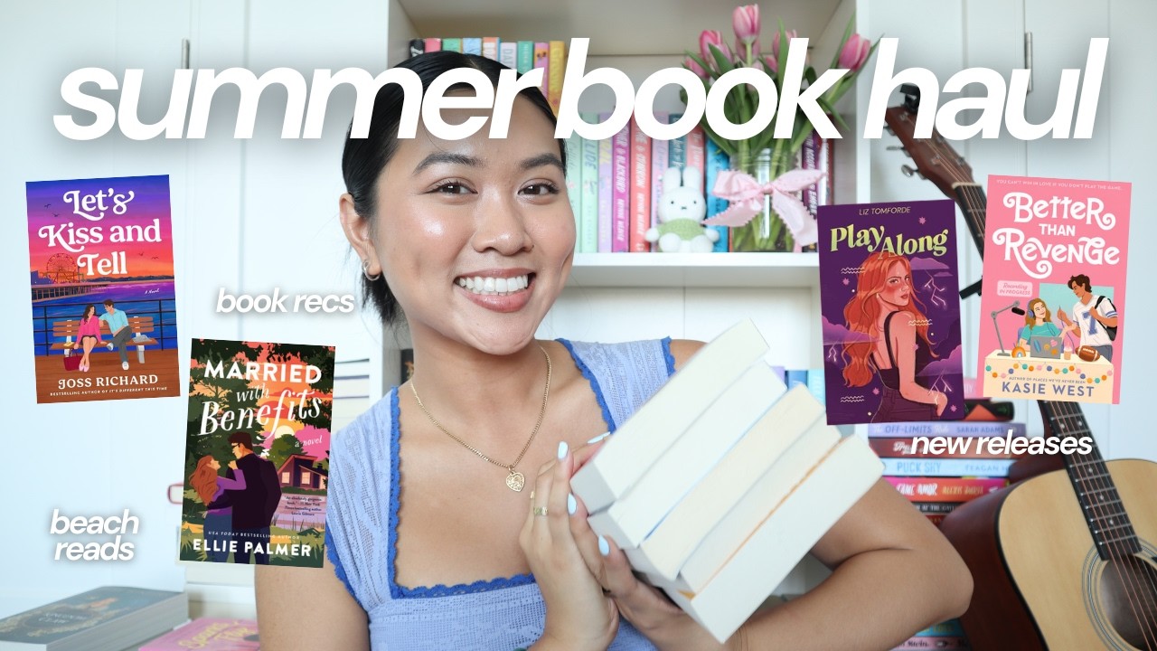 Летний книжный haul 📚☀️