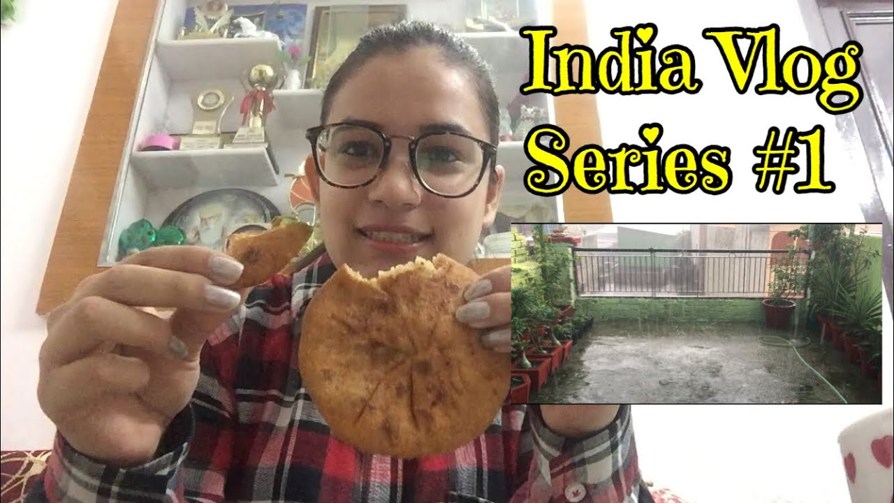 Finally Eating Indian Snacks After So Long| India Vlog Series #1